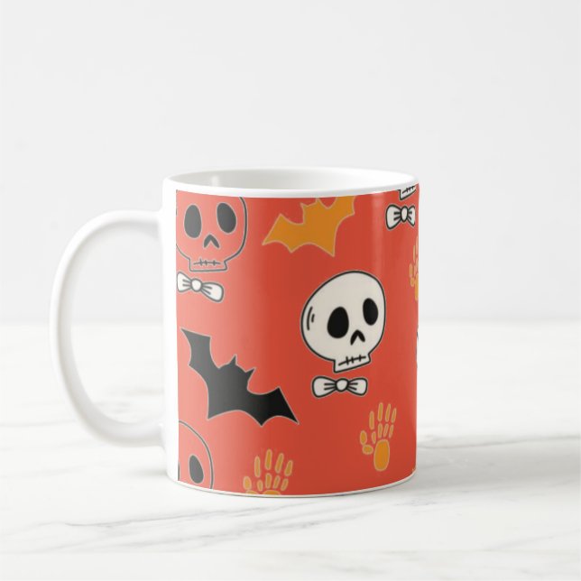 Spooky Halloween-Tasse Kaffeetasse (Links)