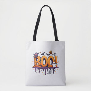 Spooky Halloween Tote Bag   Fun Trick oder Treat D Tasche