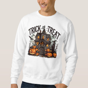 Spooky Halloween-Trick oder -Leckerei Sweatshirt