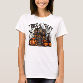 Spooky Halloween-Trick oder -Leckerei T-Shirt