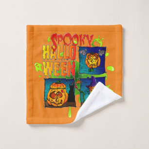 Spooky Halloween Waschlappen