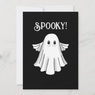 Spooky Happy Halloween Card Einladung