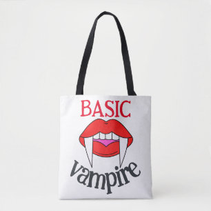 Spooky Happy Halloween Party Basic Vampirzähne Tasche