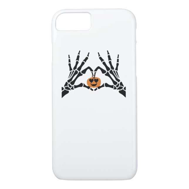 Spooky Heart Hands Classic Case-Mate iPhone Hülle (Rückseite)