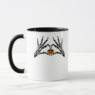 Spooky Heart Hands Classic Tasse