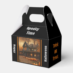 Spooky House Pumpkin Halloween Collection Geschenkschachtel