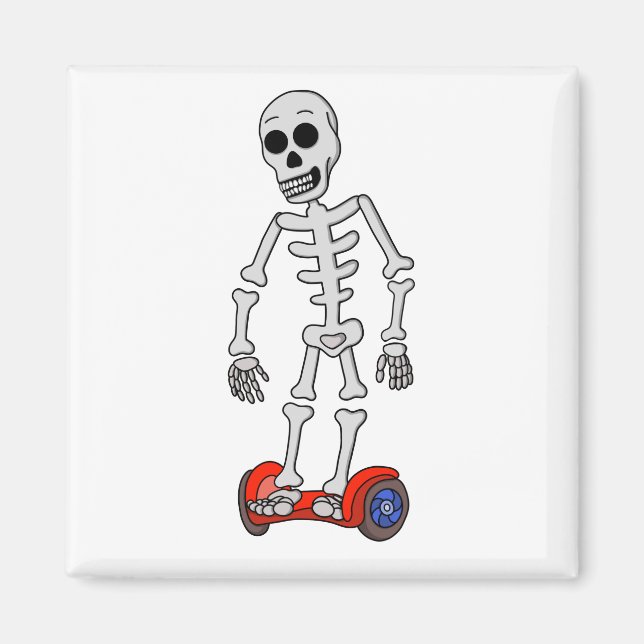 Spooky Hover Bones Magnet (Vorne)