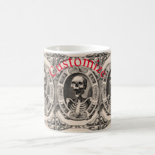 Spooky Human Skull Thunder_Cove Kaffeetasse