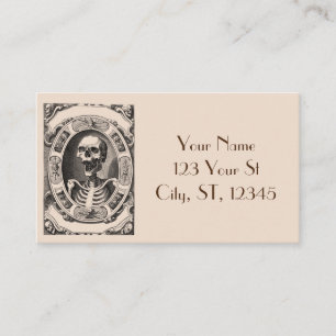 Spooky Human Skull Thunder_Cove Visitenkarte