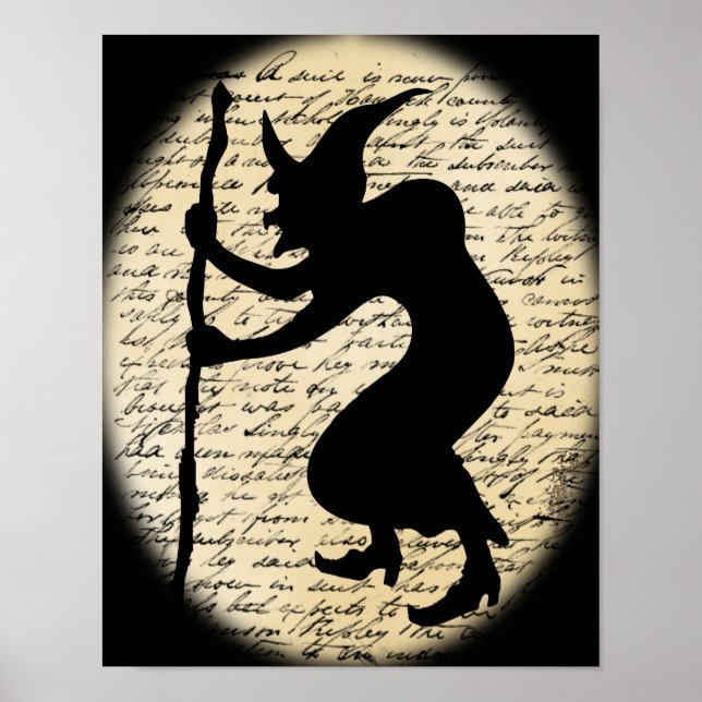 Spooky Hunched Witz Poster (Vorne)