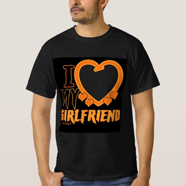 Spooky I Liebe My Girlfriend T - Shirt  (Vorderseite)