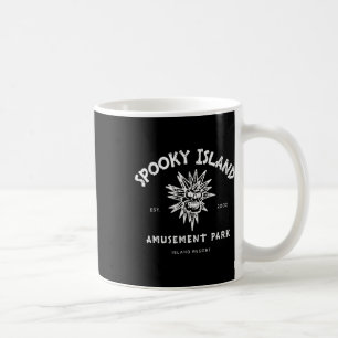 Spooky Island Est 2002 Vergnügungspark Skull Hallo Kaffeetasse