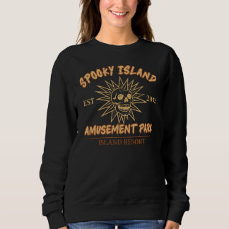 Spooky island - summer halloween sweatshirt