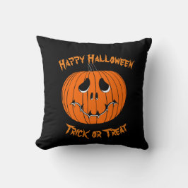 Spooky Jack O' Lantern Drehkissen Kissen