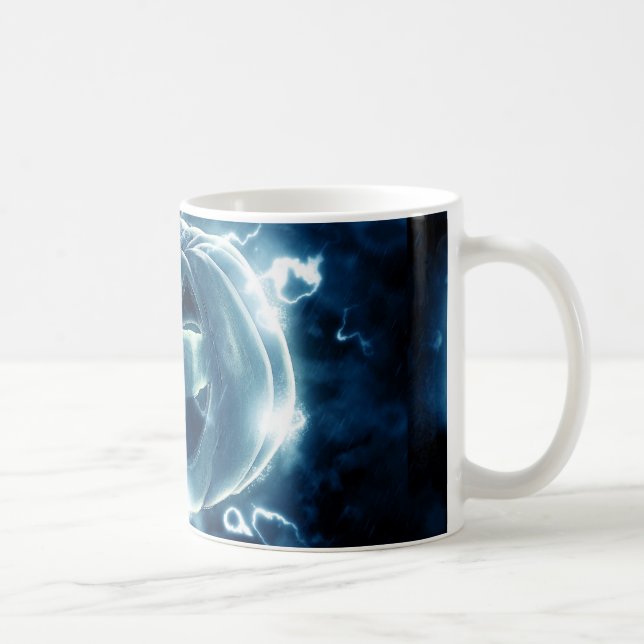 Spooky Jack-o-Lantern Kaffeetasse (Rechts)