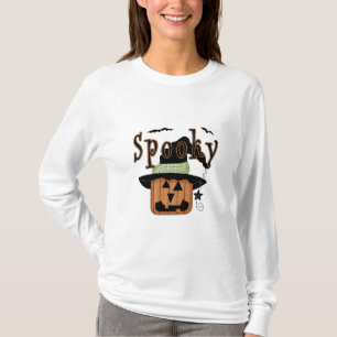 Spooky-Jack-O-Lantern-Langschlauch-Shirt T-Shirt