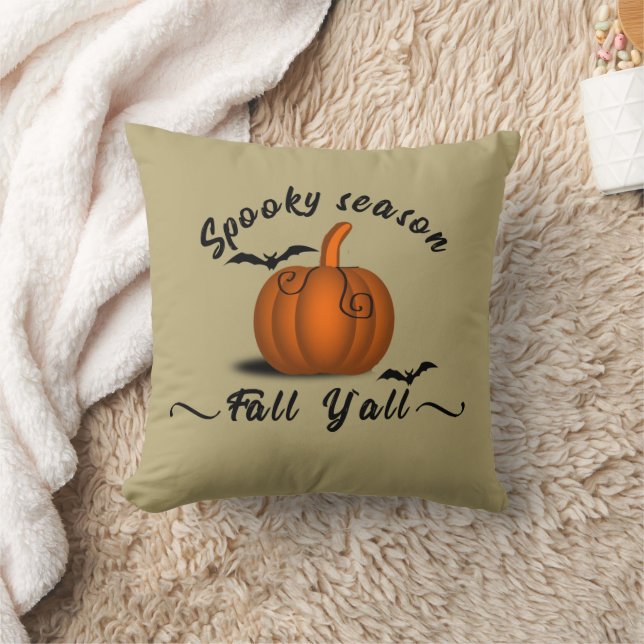 Spooky Jahreszeit Herbst Kissen (Decke)