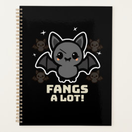 Spooky Kawaii Bat Halloween Planner Planer