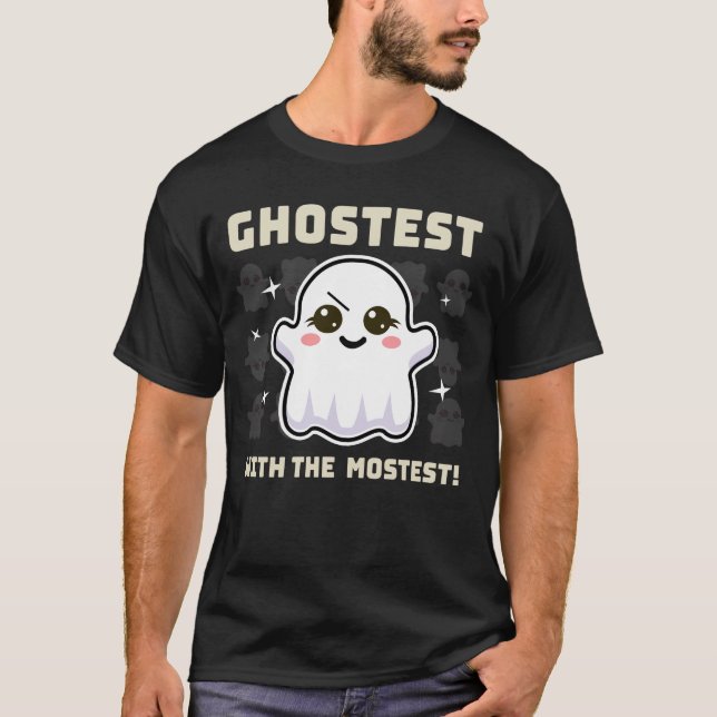 Spooky Kawaii Ghost Halloween Men-T - Shirt (Vorderseite)