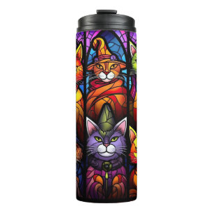 Spooky Kitty Cat Thermosbecher