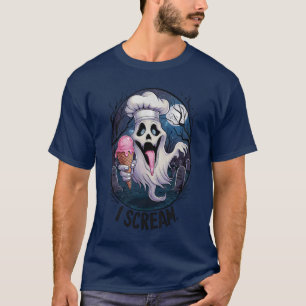 Spooky Koch Ghost Ice Rahm Halloween Funny Men's T-Shirt