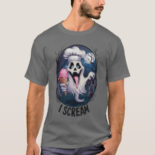 Spooky Koch Ghost Ice Rahm Halloween Funny Men's T-Shirt