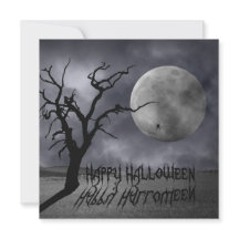Spooky Landschaft Halloween