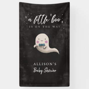 Spooky Little Boo Boy Baby Duschbanner Banner