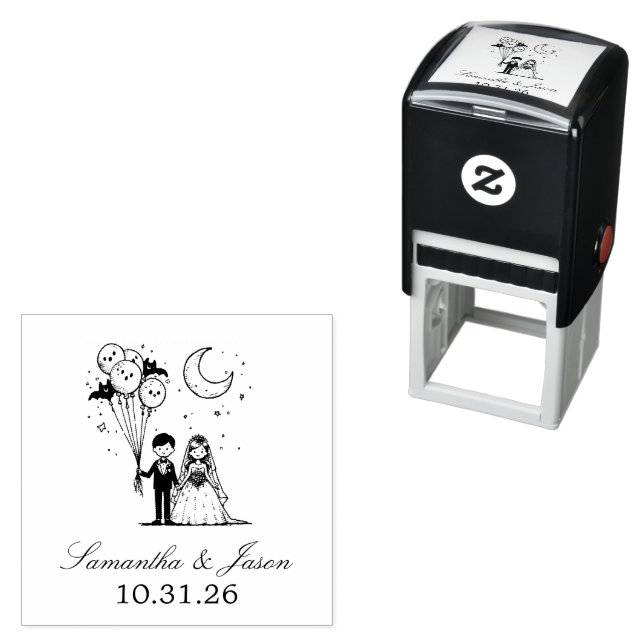 Spooky Little Couple Permastempel (Beispiel)