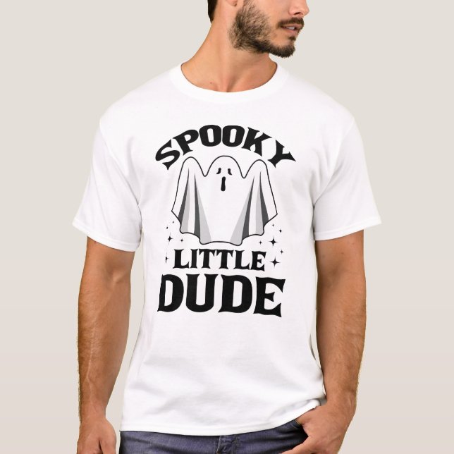 Spooky Little Typ Funny Halloween Kostüm T-Shirt (Vorderseite)