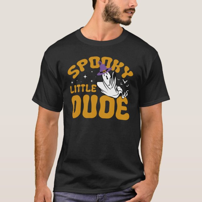 Spooky Little Typ Funny Halloween Kostüm T-Shirt (Vorderseite)