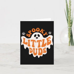 Spooky Little Typ Ghost Boo Halloween Kleinkind Ju Karte