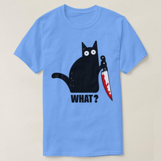 Spooky Lockdown Cat T-Shirt (Design vorne)