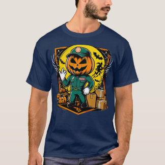 Spooky Logistics Manager Funny Halloween Hexe 2 T-Shirt