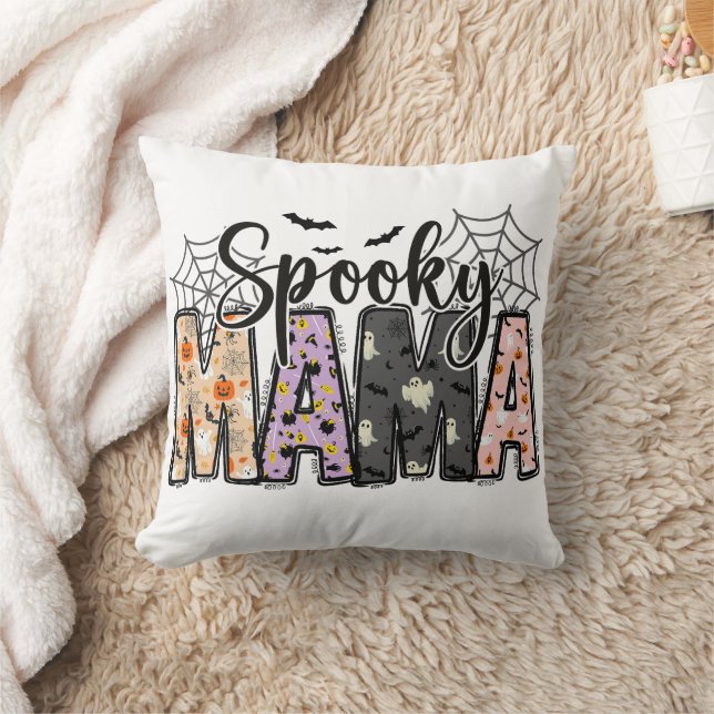 Spooky Mama – Cute Halloween for Moms Kissen (Decke)