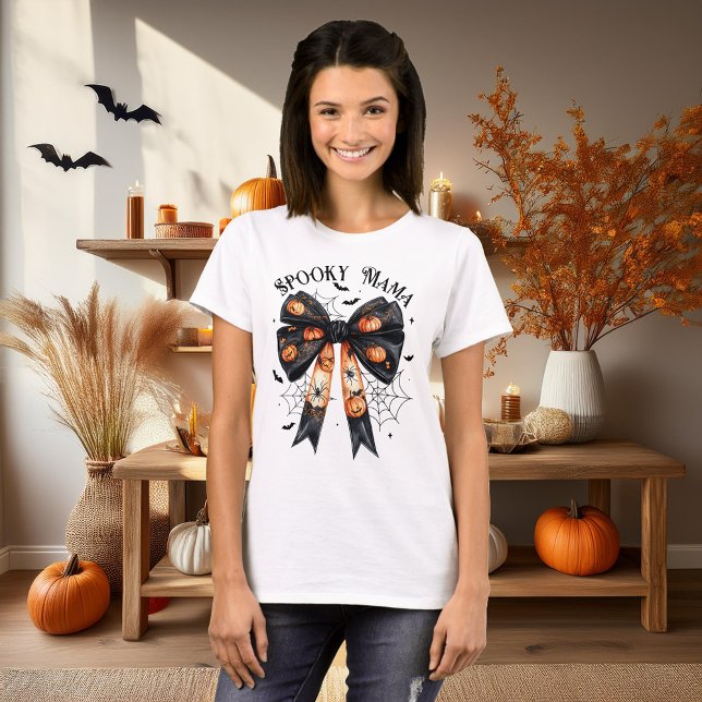 Spooky Mama Halloween T-Shirt (Von Creator hochgeladen)