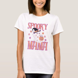 Spooky Mama Halloween Tshirt