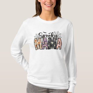 Spooky Mama – Süßes Halloween für Mütter T-Shirt