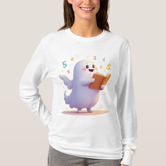 Spooky Math Teacher T-Shirt (Vorderseite)