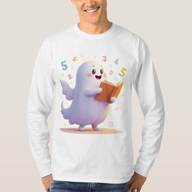 Spooky Math Teacher T-Shirt (Vorderseite)