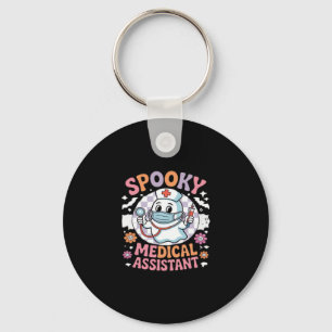 Spooky Medical Assistant Niedlich Halloween Essent Schlüsselanhänger