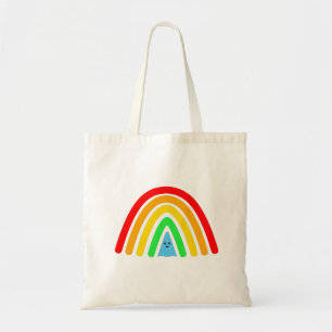 Spooky Modernes Regenbogenmuster - Niedlicher Geis Tragetasche