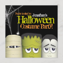 Spooky Monster & Friends Halloween Costume Party