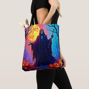 Spooky Moon Death's Call Design Tasche