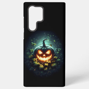 Spooky Natur glühend Halloween Kürbis Samsung Galaxy Hülle
