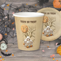 Spooky Niedlich Ghost Family Trick oder Behandlung