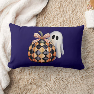 Spooky Niedlich Ghost Flüchtige Blick Halloween T Lendenkissen