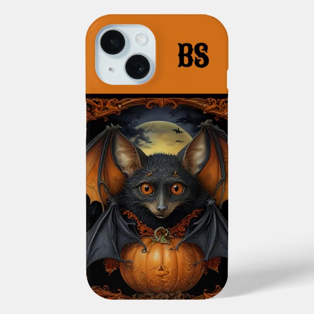 Spooky niedlich Halloween-Fledermaus in Disguy Case-Mate iPhone Hülle (Rückseite)