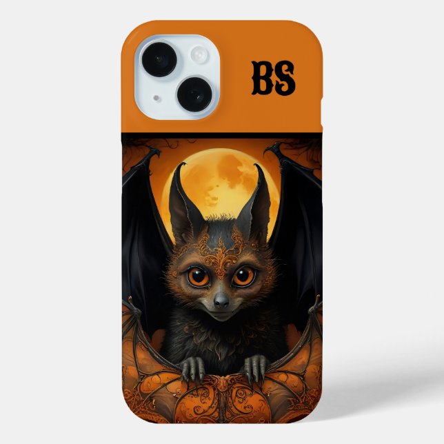 Spooky niedlich Halloween-Fledermaus in Disguy Case-Mate iPhone Hülle (Rückseite)