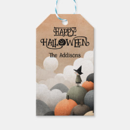 Spooky Niedlich HexenfarbenHalloween Geschenkanhänger